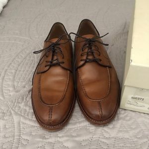 Men’s Joseph Abboud dress shoes in Cognac. Worn once (at our wedding) Size 10.5